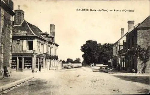 Ak Salbris Loir et Cher, Route d'Orleans