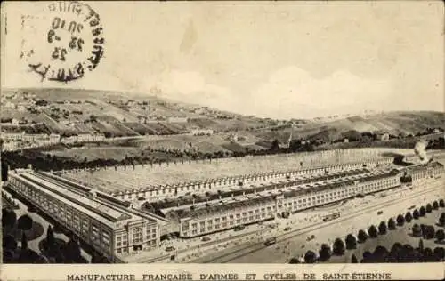 Ak Saint Étienne Loire, Manufacture Francaise d'Armes et Cycles