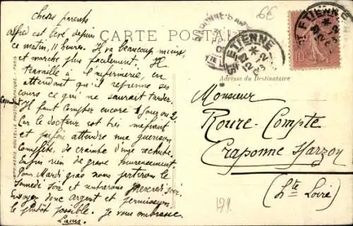 CPA Saint-Étienne Loire, Place du Peuple