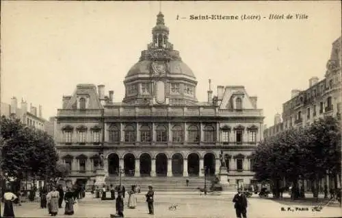Ak Saint-Etienne Loire, Hotel de Ville
