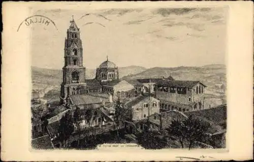 CPA Le Puy en Velay Haute Loire, Cathedrale