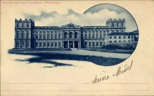 Ak Lisboa Lissabon Portugal, Palacio d'Ajuda