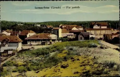 Ak Lacanau Gironde,Teilansicht