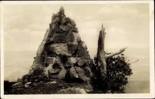 Ak Hartmannswiller Hartmannsweiler Elsass Haut Rhin, Hartmannswillerkopf, Hartmannsweilerkopf, Mo