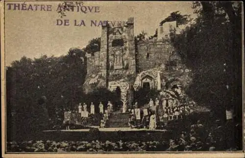 Ak Champigny sur Marne Val de Marne, Antikes Theater, Natur, Sonntag, Großartige Aufführungen im 
