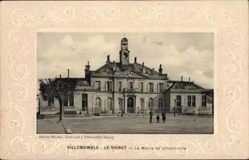 Ak Le Raincy Seine Saint Denis, Rathaus von Villemomble