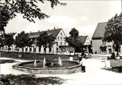 Ak Johanngeorgenstadt im Erzgebirge Sachsen, Park Eibenstocker Straße
