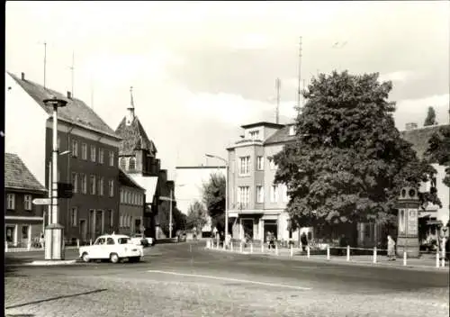 Ak Guben in der Niederlausitz, Wilhelm Pieck-Straße