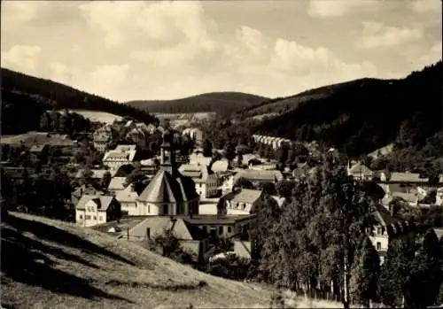 Ak Schmiedeberg Dippoldiswalde im Erzgebirge, Panorama