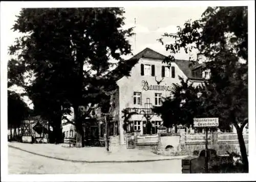 Ak Moritzburg in Sachsen, Waldgasthof Baumwiese, Moritzburg, Dresden, aufnahme