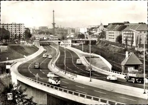 Ak Berlin Charlottenburg Westend, Stadtautobahn
