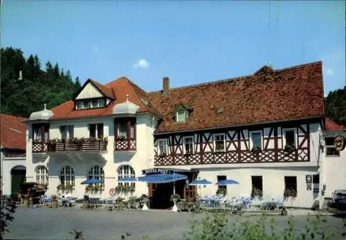 Ak Wirsberg im Fichtelgebirge, Hotel Post, Inh. H. Herrmann