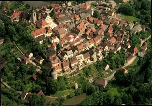 Ak Creußen in Oberfranken, Luftaufnahme