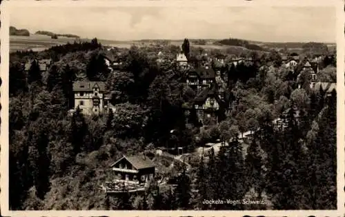 Ak Jocketa Pöhl Vogtland, Teilansicht