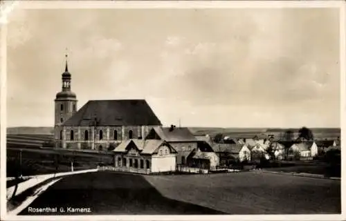 Ak Rosenthal Oberlausitz, Gesamtansicht