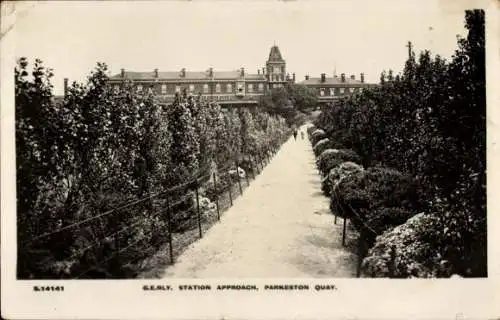 PC Harwich Essex England, Station Approach, Parkeston Quay
