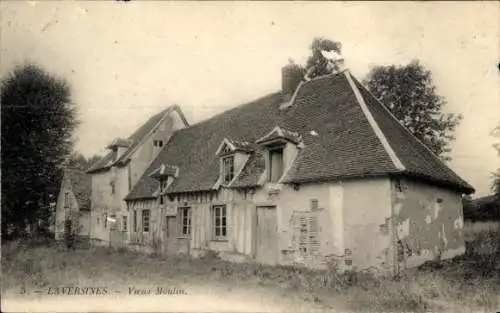 CPA Laversines Oise, Vieux Moulin