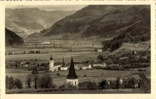 Foto Ak  Scheifling Steiermark, Panorama