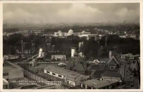 Ak Antwerpen Anvers Flandern, Panorama vom Ort