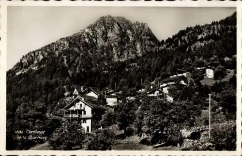 Ak Salvan Kanton Wallis Schweiz, Cernieux et la Barmaz
