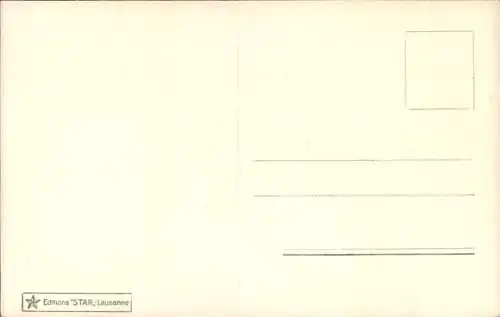 Ak Montreux Kanton Waadt Schweiz, Stadtansicht von  Port, See, Berge