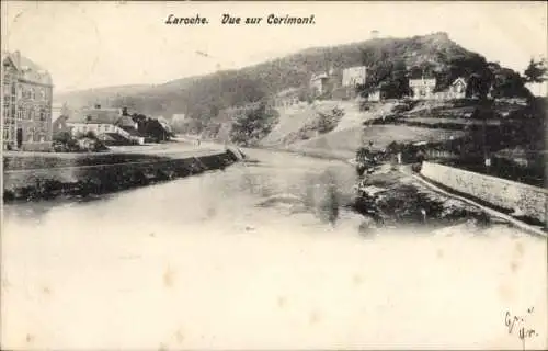 CPA Laroche La Roche en Ardennes Wallonie Luxembourg, Vue sur Corimont