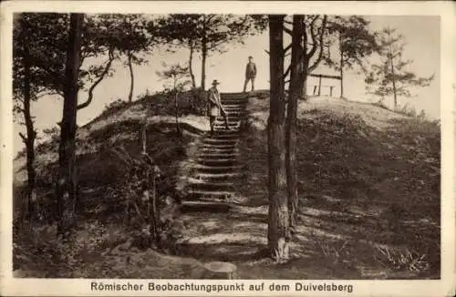 Ak Nijmegen Gelderland, Duivelsberg, Römischer Beobachtungspunkt