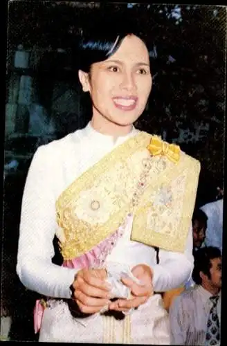 Ak Thailand, Königin Sirikit, Portrait