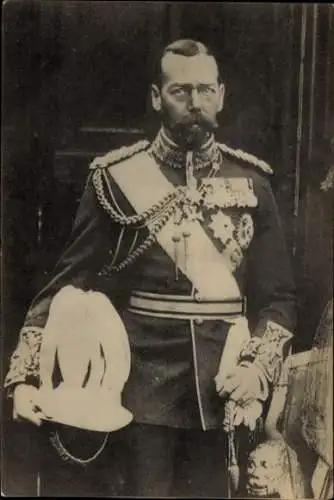Ak George V., König von England