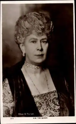 Ak HM Queen Mary von England