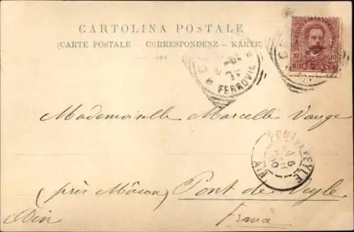 Ak König Umberto I. von Italien in Uniform