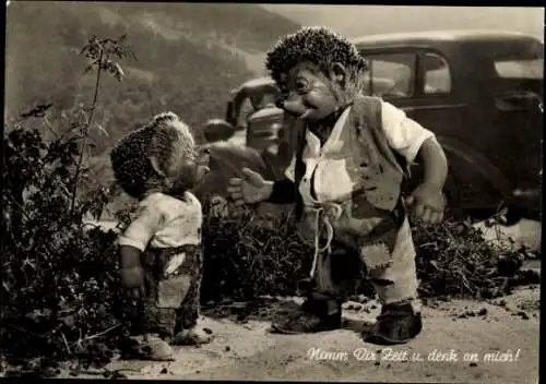 Ak Mecki der Igel, Nimm Dir Zeit und denk an mich, Igelkind, Auto