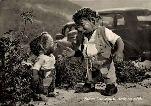 Ak Mecki der Igel, Nimm Dir Zeit und denk an mich, Igelkind, Auto