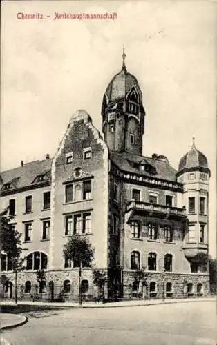 Ak Chemnitz in Sachsen, Amtshauptmannschaft