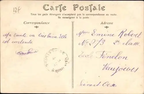 Ak Frankreich, Muschelsammlerin