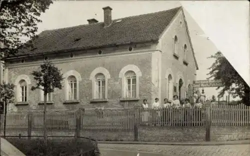 Foto Ak Bischofswerda in Sachsen, Dampf-Wasch- und Plätt-Anstalt Hermann Rudolph, Arbeiterinnen