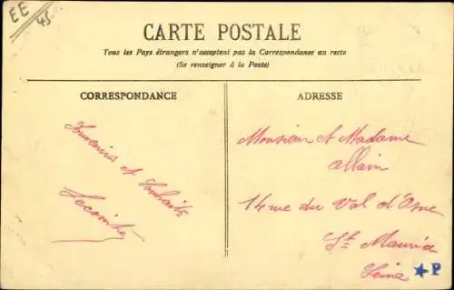 Ak Montargis Loiret, Les Tanneries sur le Puiseaux