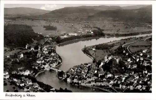 Ak Laufenburg am Hochrhein, Fliegeraufnahme