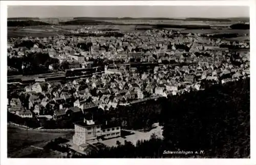 Ak Schwenningen am Neckar, Fliegeraufnahme