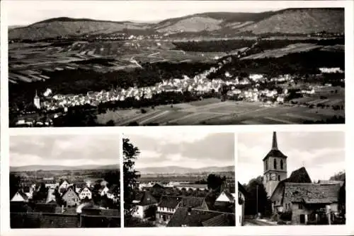 Ak Beinstein Waiblingen im Rems Murr Kreis, Panorama, Teilansichten