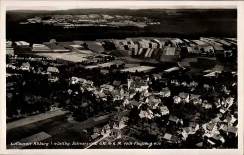 Ak Altburg Calw im Schwarzwald, Fliegeraufnahme