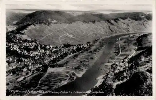 Ak Kövenig Kröv an der Mosel, Fliegeraufnahme