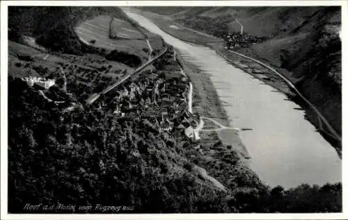 Ak Neef an der Mosel, Fliegeraufnahme