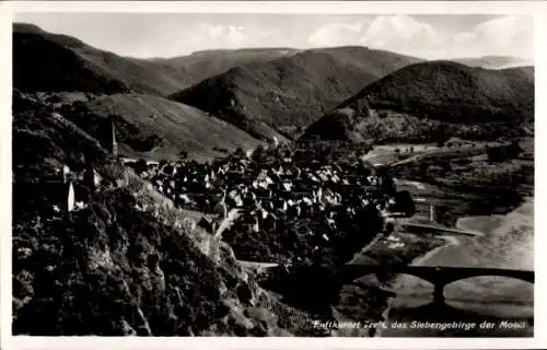 Ak Treis Karden an der Mosel, Fliegeraufnahme