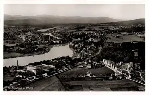 Ak Laufenburg am Hochrhein, Fliegeraufnahme