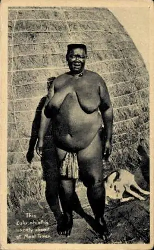 Ak Südafrika, Zulu-Häuptling