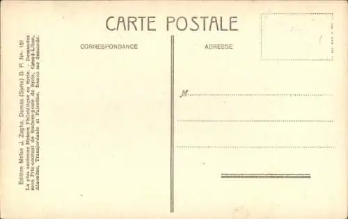 CPA Type de Syrie, Réparateur de vases