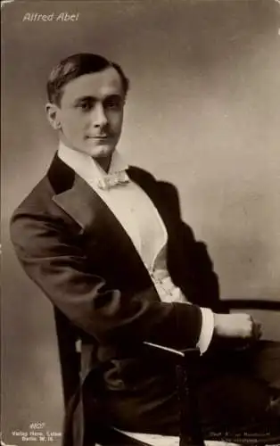 Ak Schauspieler Alfred Abel, Portrait