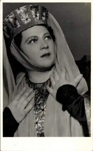Ak Schauspielerin Hilde Konetzky, Portrait