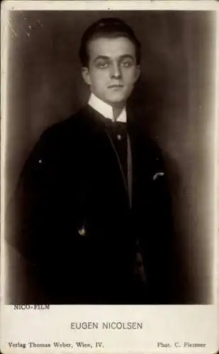 Ak Schauspieler Eugen Nicolsen, Portrait